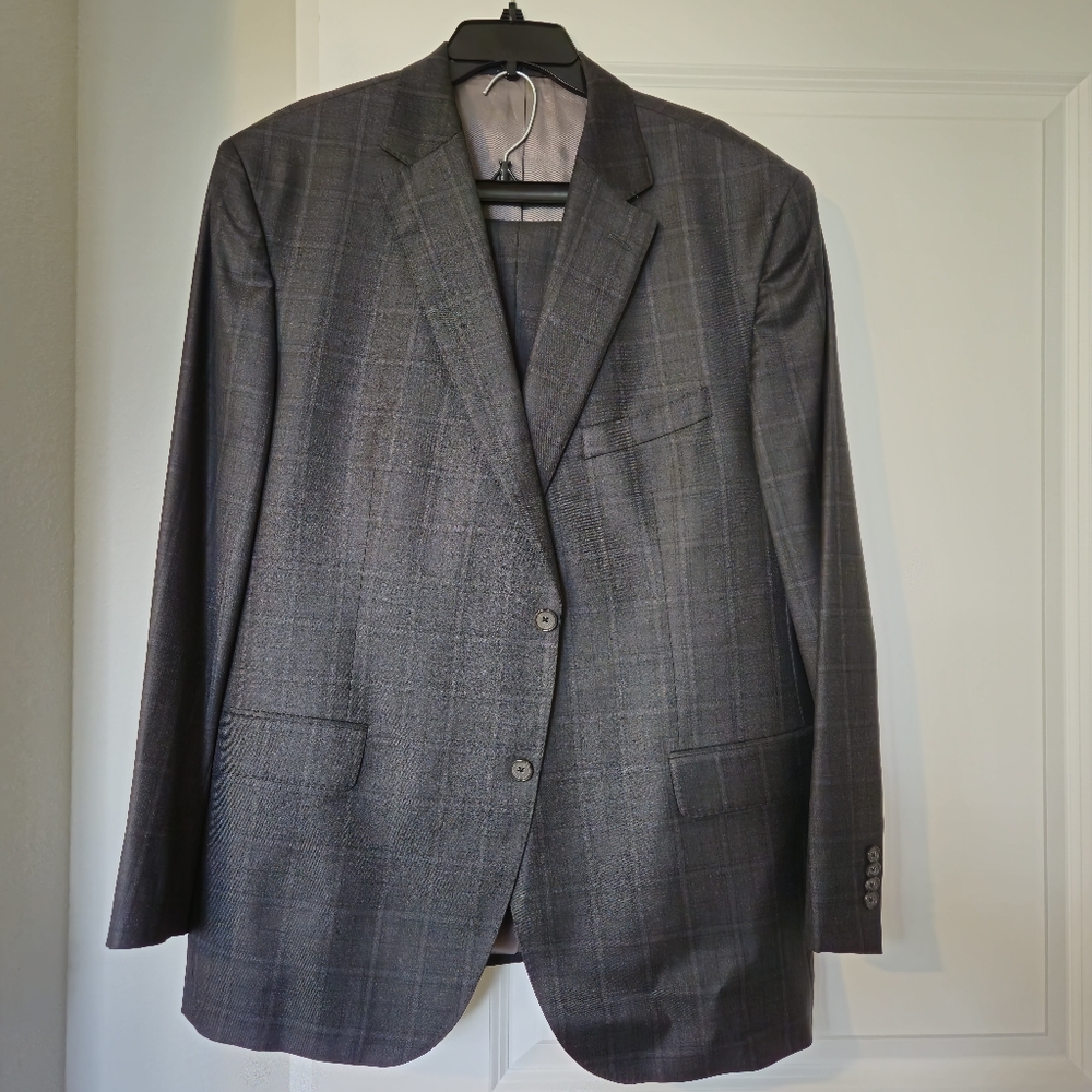 Daniel Cremiux grey suit 48 with 42 slacks